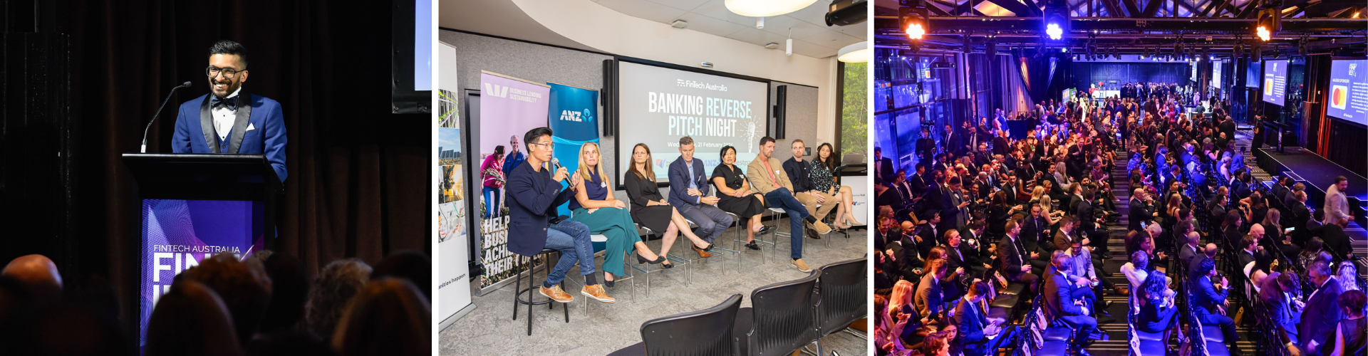 FinTech Australia and The Business Show Australia Banner