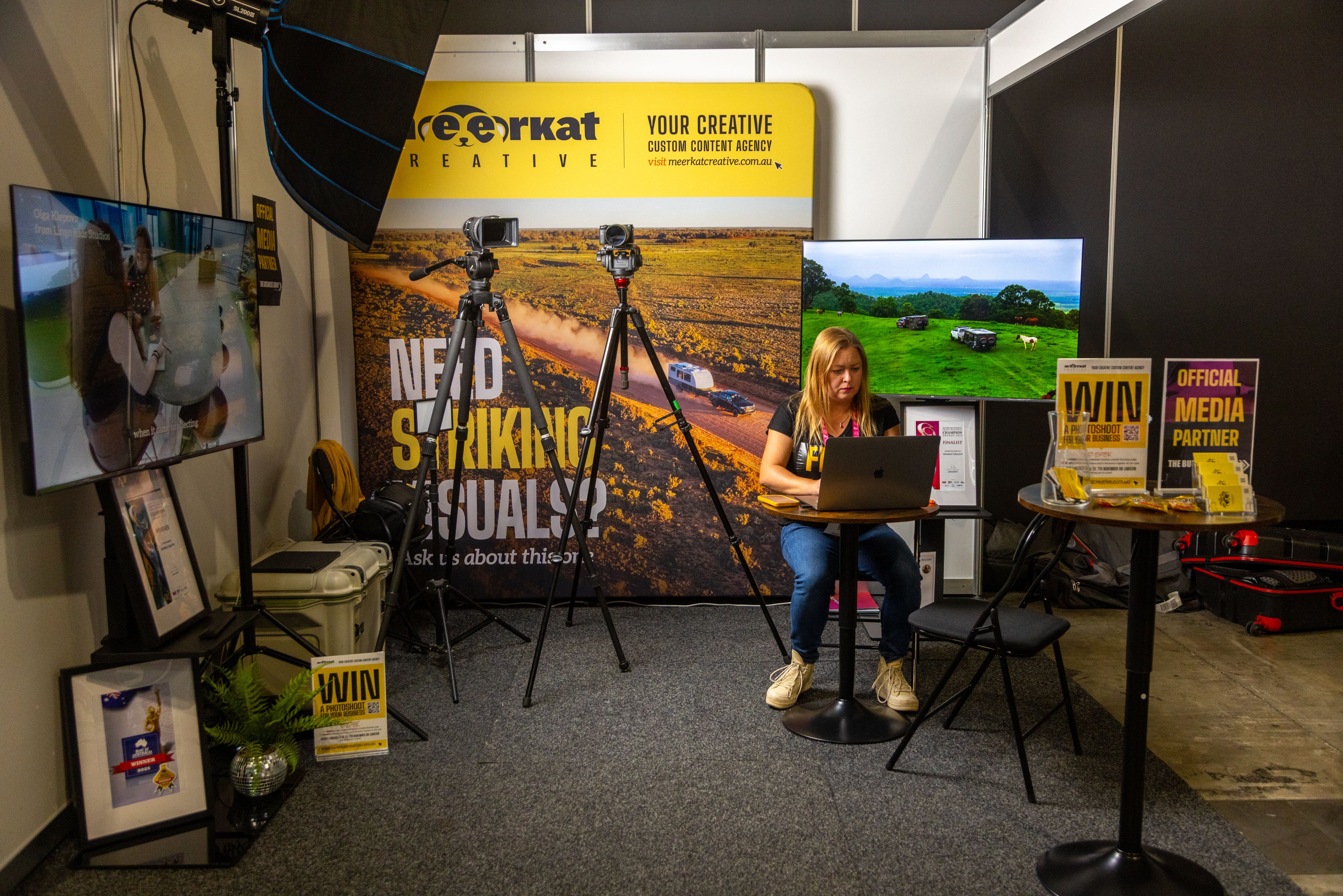 Meerkat Creative at The Business Show