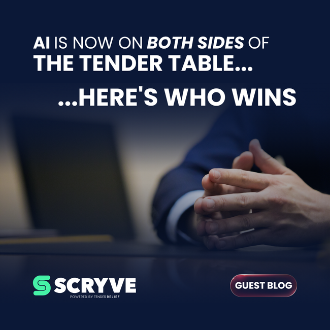 AI Is Now on Both Sides of the Tender Table. Here's Who Wins.