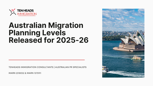 Skilled Migration Remains a Priority for Australia