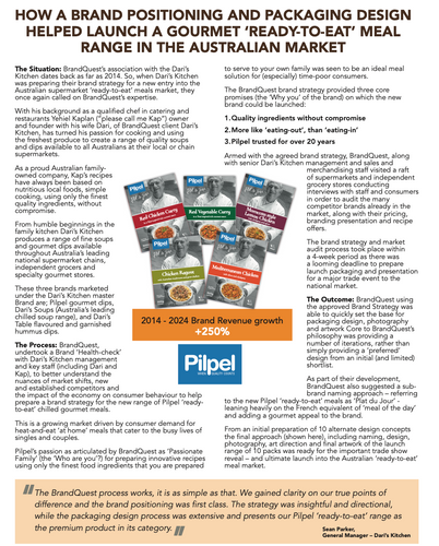 How A Brand Positioning And Packaging Design Helped Launch A Gourmet 'Ready-To-Eat' Meal Range In The Australian Market