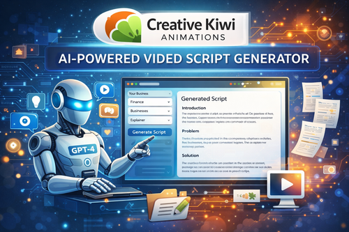 Creative Kiwi Animations Launches AI-Powered Video Script Generator