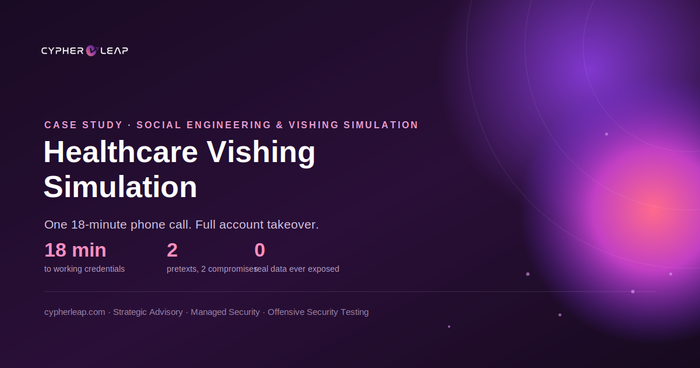 Simulated Vishing Attack Shows How Fast a Healthcare Service Desk Can Be Compromised
