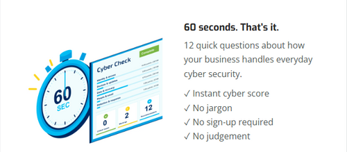 Got a minute? Uncover cyber risks you may have overlooked in 60 seconds