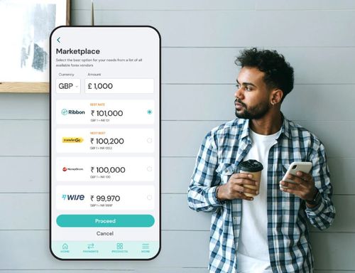 Remittance marketplace