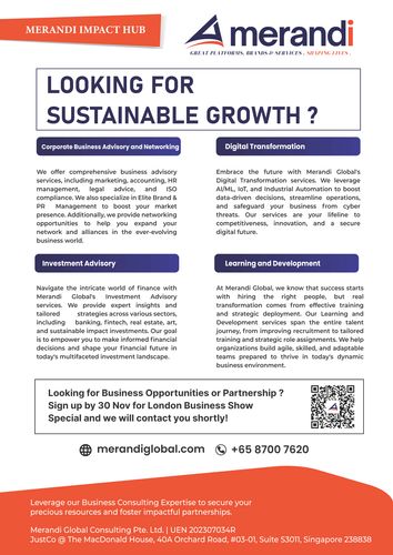 Merandi - London Business Show Collaboration / Partnership Special
