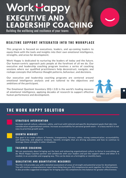 Executive & Emerging Leadership Coaching