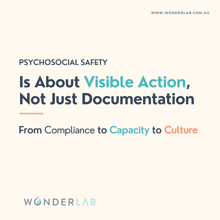 Psychosocial Safety & Staff Wellbeing Program