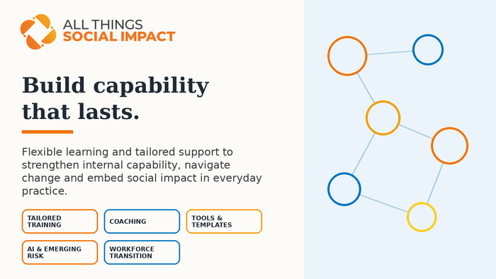 Social Impact Training & Capability Building