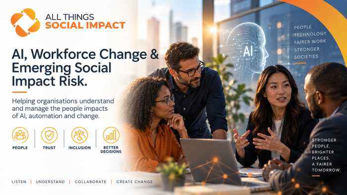 AI, Workforce Change & Emerging Social Impact Risk