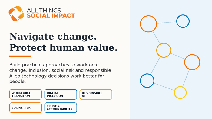 AI, Workforce Change & Emerging Social Impact Risk