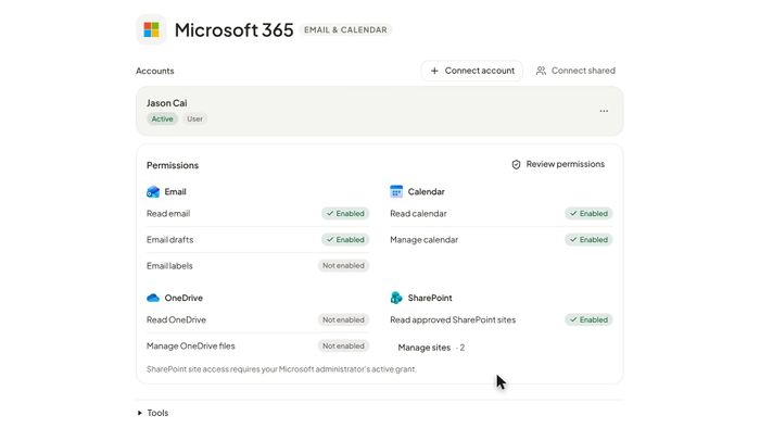 Microsoft & Google App Integrations