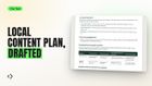 Local Content Plan Preparation
