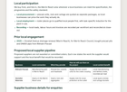Local Content Plan Preparation