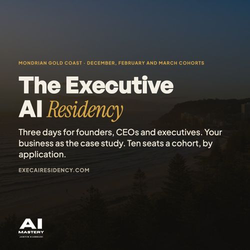 Exec AI Residency: Three Days on the Gold Coast