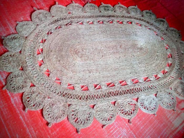 Jute carpet