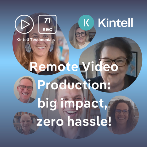 Remote Video Production: big impact, zero hassle!