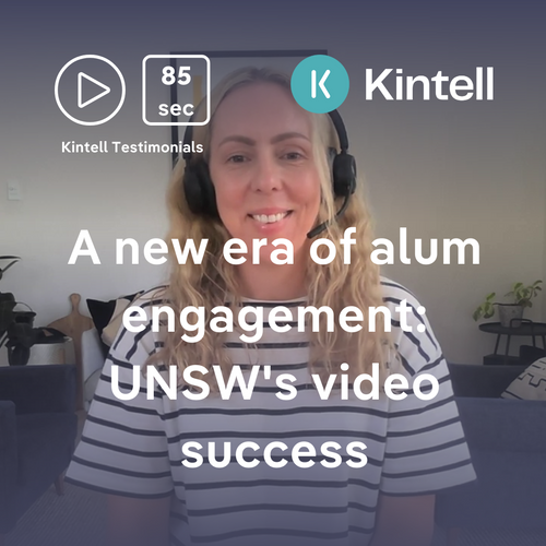 A new era of alum engagement: UNSW's video success