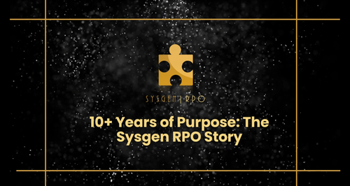 The Sysgen RPO Story
