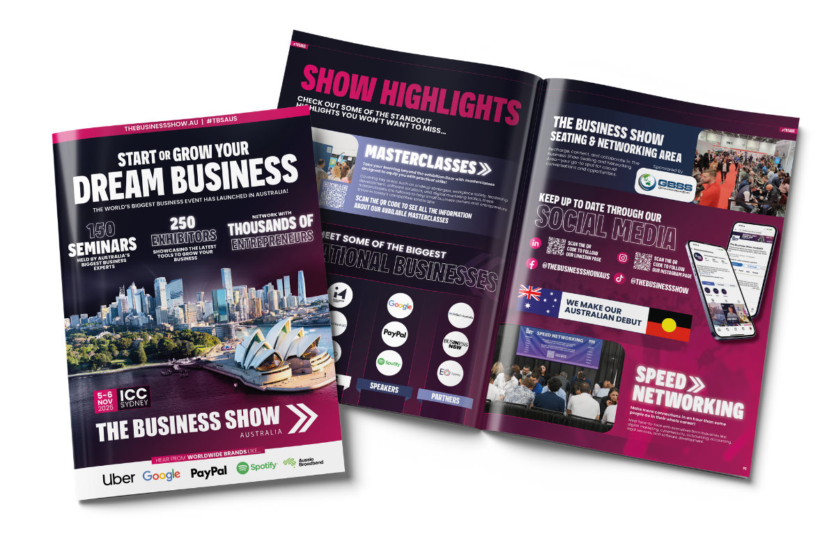 The Business Show Sydney Showguide Inclusion