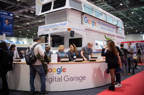 Google Digital Garage Van