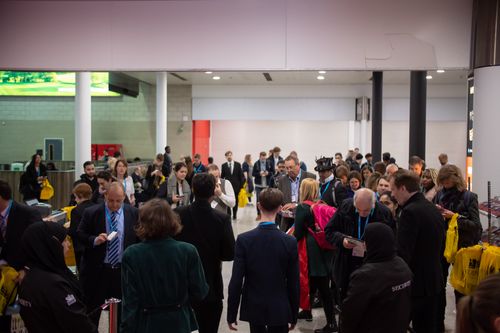 ExCeL Mall Crowd For Business Show