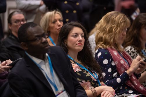 Audience Listening to Seminar