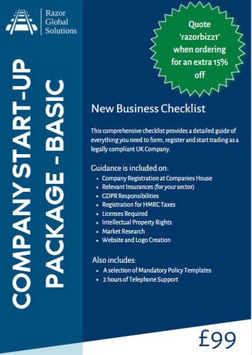 Company Start-Up Package - Basic