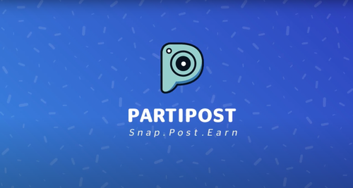 Partipost - Snap. Post. Earn