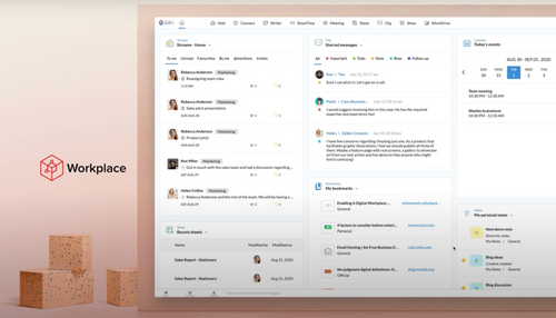 Working in Zoho Workplace