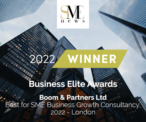 BOOM & Partners receives Business Elite award for the second time running!
