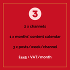 SOCIAL MEDIA CONTENT-ONLY PACKAGES
