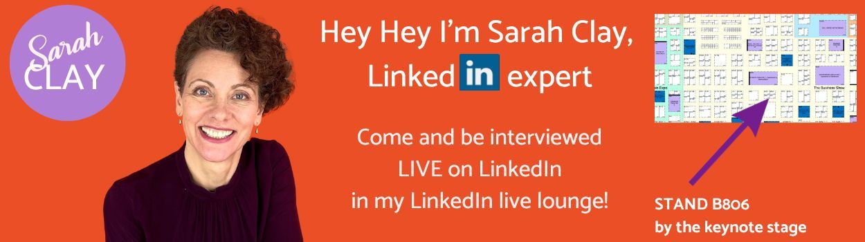 Sarah Clay LinkedIn trainer