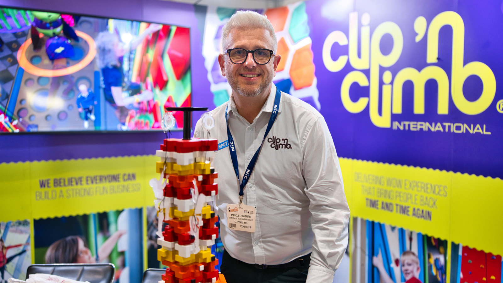 An image of an exhibitor at the International Franchise Show