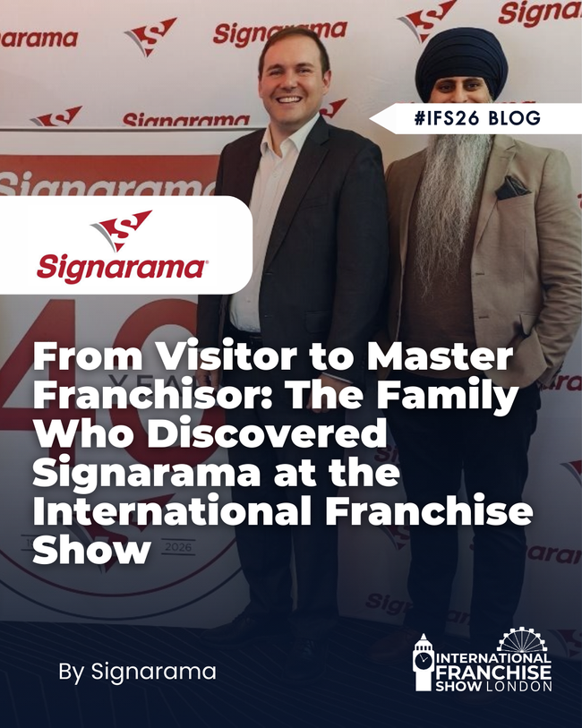 From Visitor to Master Franchisor: The Family Who Discovered Signarama at the International Franchise Show