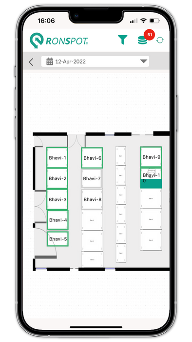 Ronspot Desk Booking System