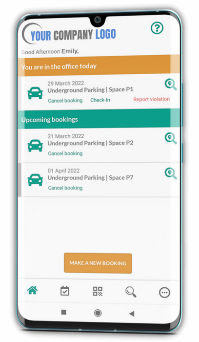 Ronspot Parking Booking System