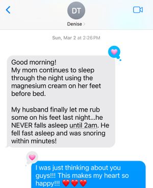 Transdermal Magnesium Testimonial