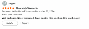 Spa Product Testimonial