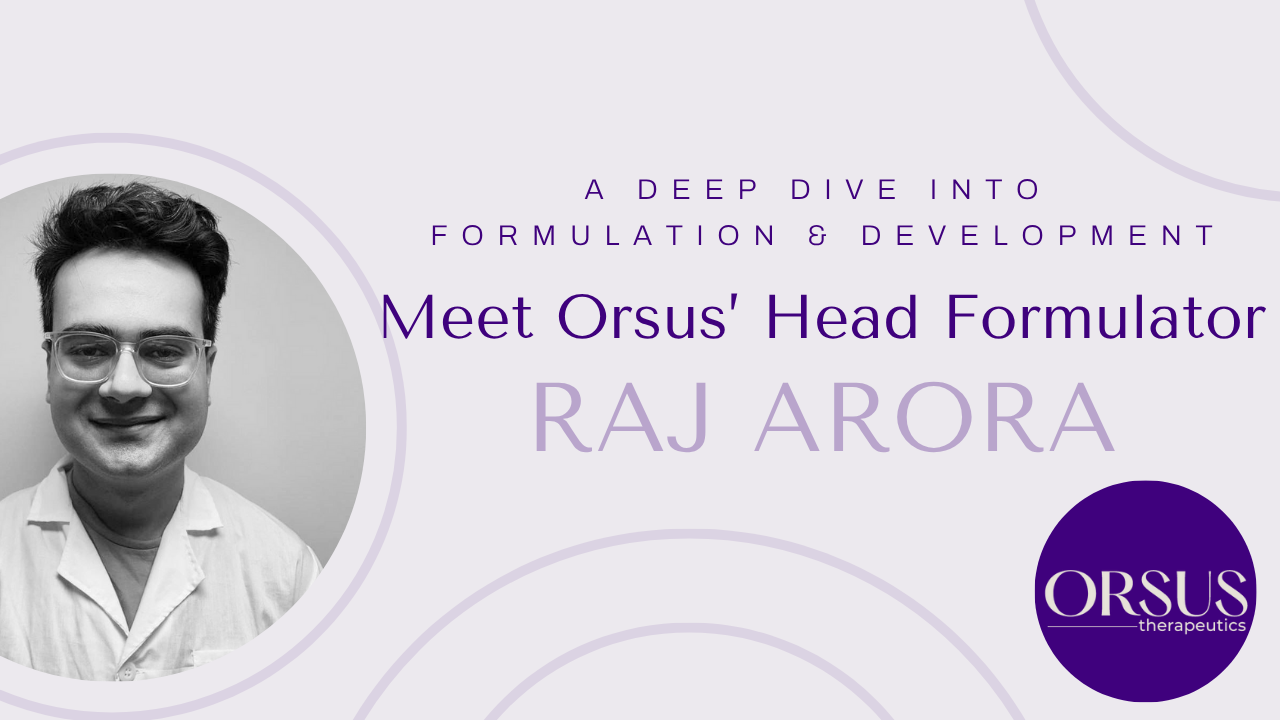 Meet Orsus' Head Formulator