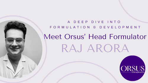 Meet Orsus' Head Formulator