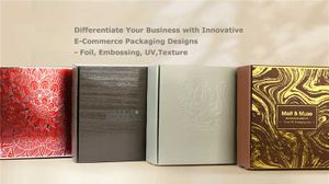 E -commerce packaging for customer as your design