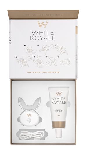 White Royale Peroxide Free teeth whitening