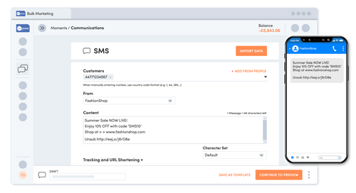 Bulk Marketing Platform