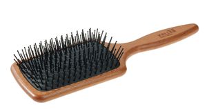 Paddle Hairbrush with plastic pins