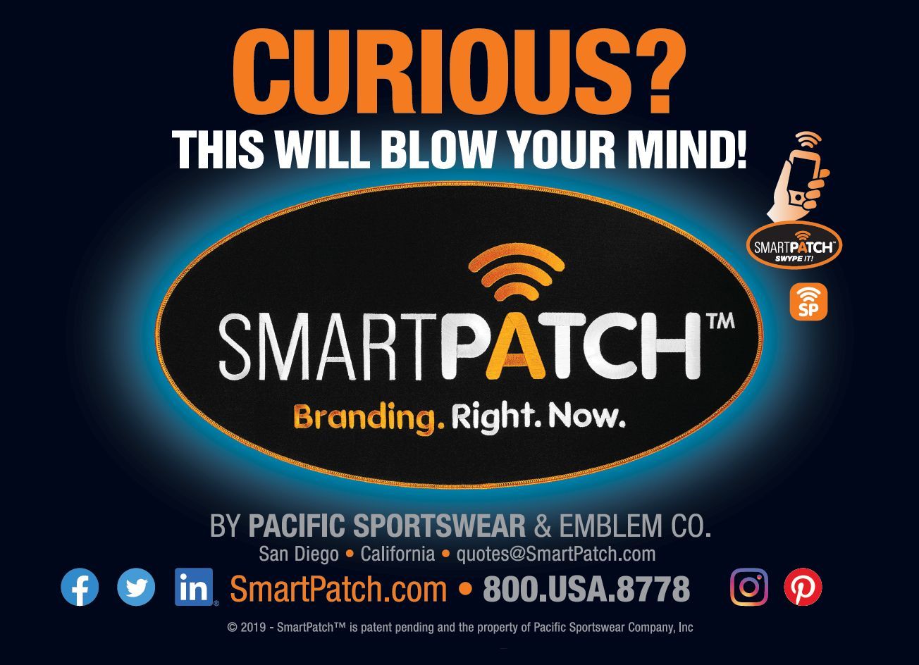 SMARTPATCH® by PacificEmblem.com