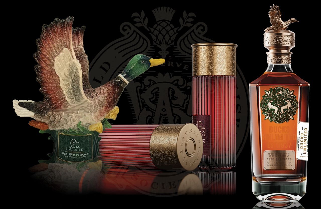 Together with Ducks Unlimited, World Whiskey Society unveils two limited edition straight bourbon whiskeys