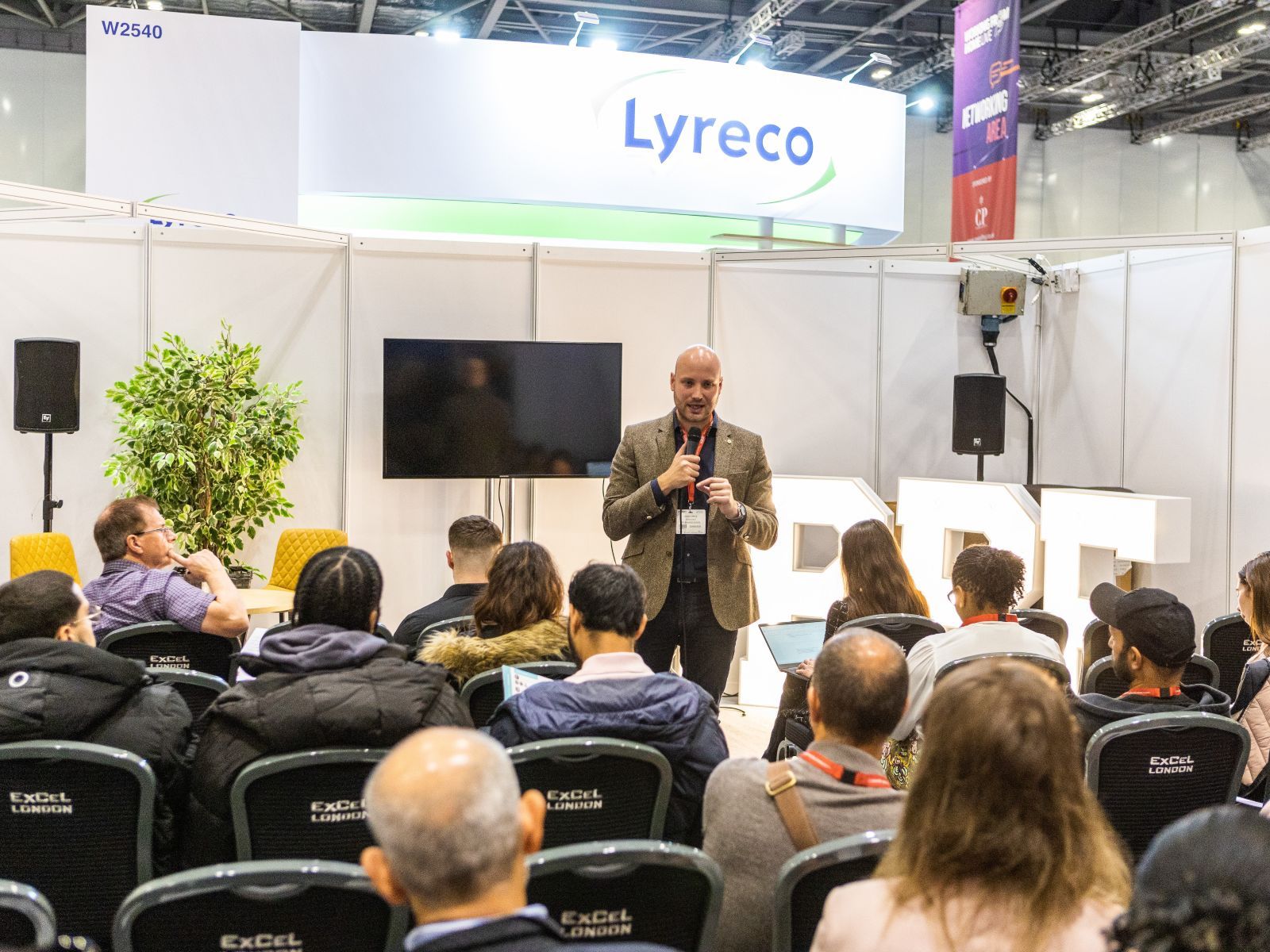 An image of an interactive masterclass for The Business Show Amsterdam