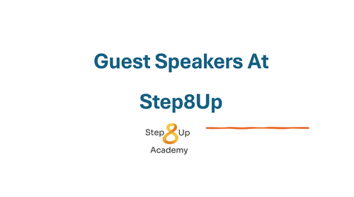 Guest Speakers at Step8Up