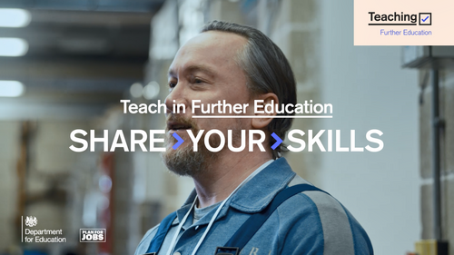Further Education- Share Your Skills